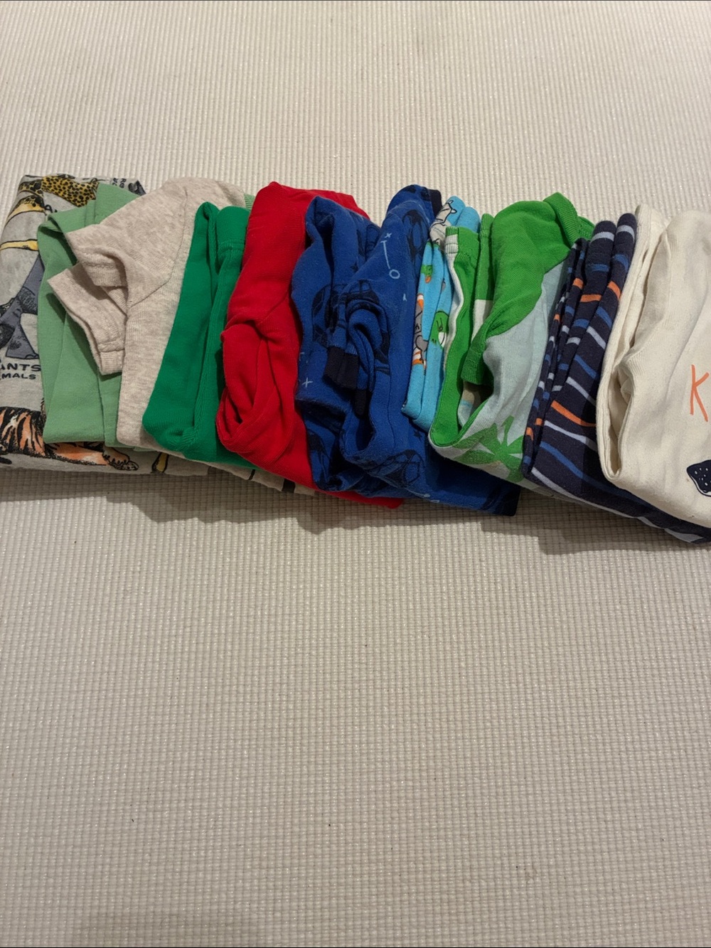 Toddler Boy Short Sleeve Pajama Set